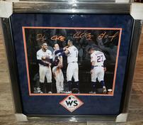 BREGMAN ALTUVE CORREA AUTOGRAPHED ASTROS TRIO PIECE 202//176